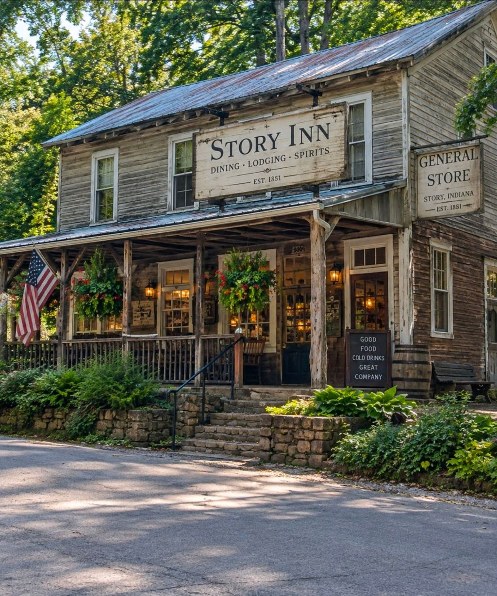 Story Inn and historic general store in Story, Indiana